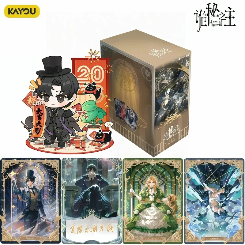 kayou-officiel-authentique-lord-of-mysteries-nouvelle-serie-cartes-de-collection-anime-jouet-peripherique-anime-carte-flash-cadeau-boite-originale