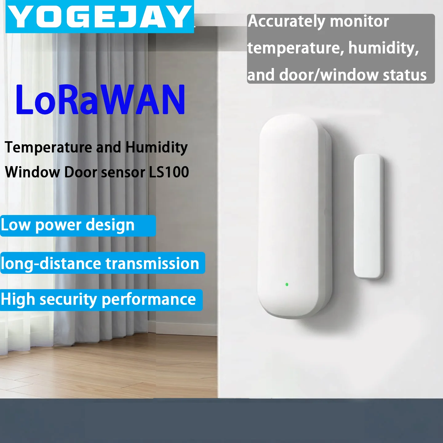 lorawan-温湿度、窓ドアセンサー-ls100-stm32wl-nfc