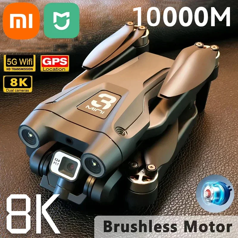 Xiaomimijia Z908 Pro Max Drone Borstelloze Motor 8K Gps Professionele Dubbele Hd Luchtfotografie Fpv Obstakel Vermijden Quadrotor