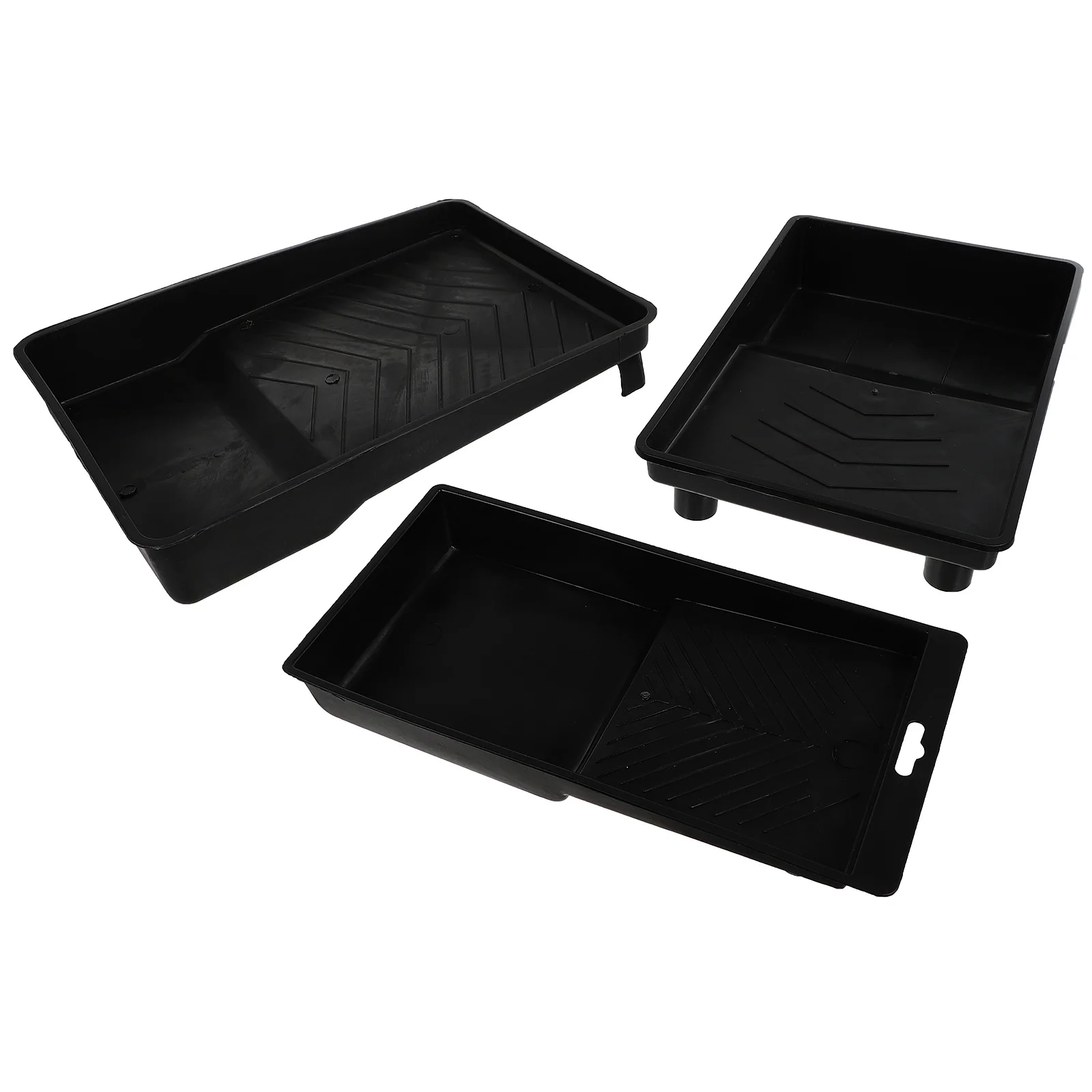 

3Pcs Colors Mixing Trays Durable Plastic Trays for Various Pigments Suitable for Students Artists Decorators Plastic Tray