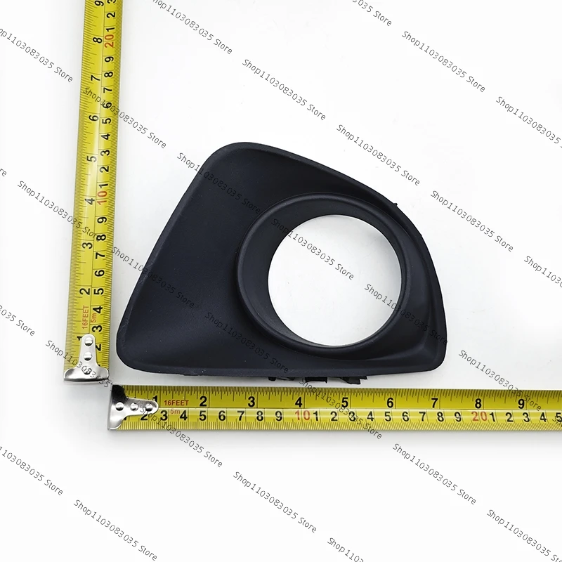 For Mazda 2 Demio Hatchback 2007 2008 2009 2010 DG80 50 C21  Front Bumper Fog Lamp Light Frame Bezel Cover Protected Hood
