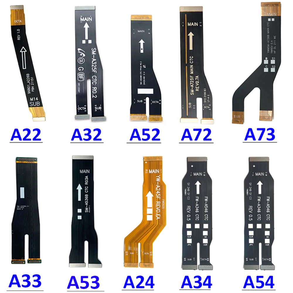 Main Board Motherboard Connector Mainboard Flex Cable For Samsung A32 A42 A52 A22 A72 A21 A53 A33 A73 A24 A34 A54 A52s 4G 5G