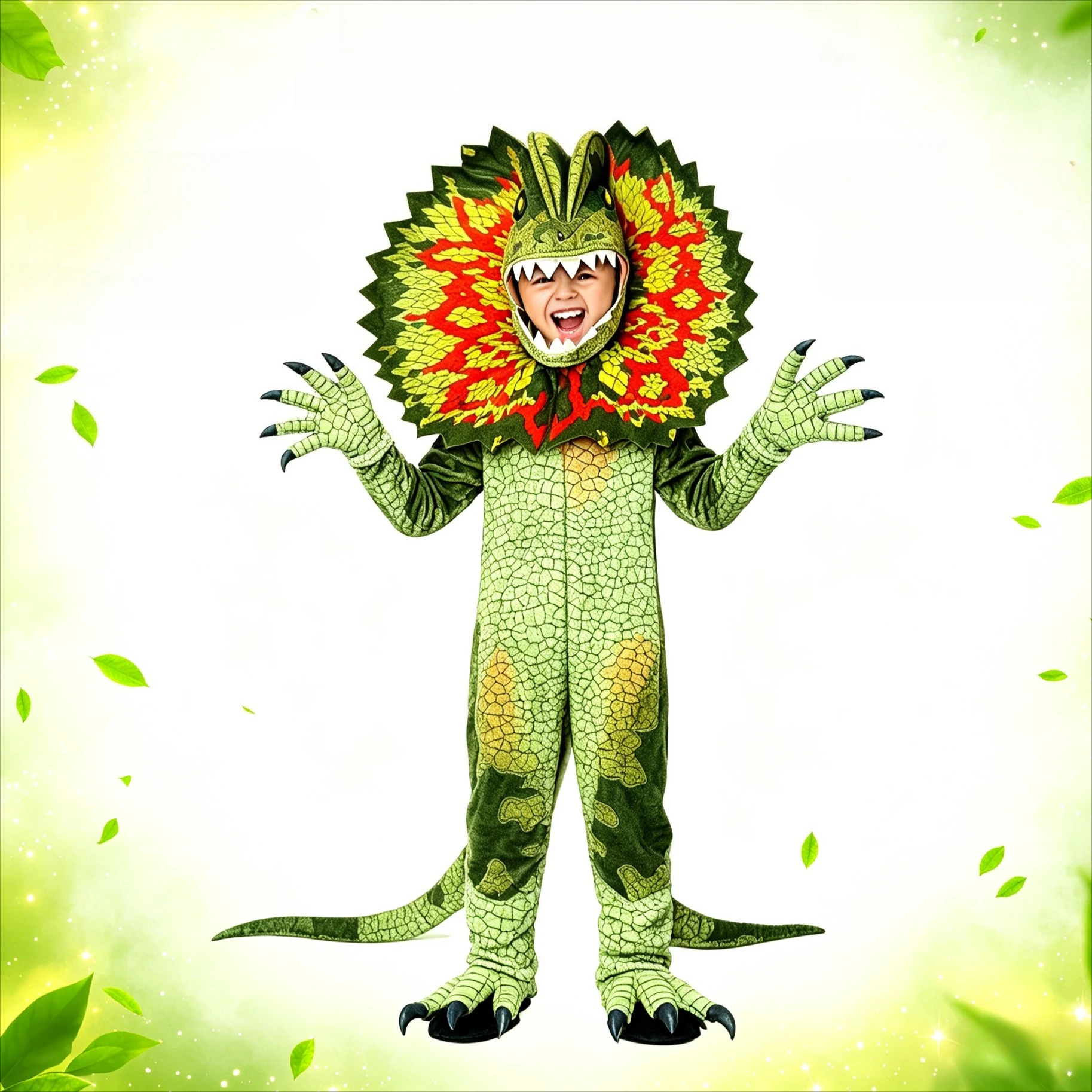 1 Pack Children Triceratops Onesie Costume, Cute Dinosaur Outfit, Halloween Animal Party Stage Role Play Clothing