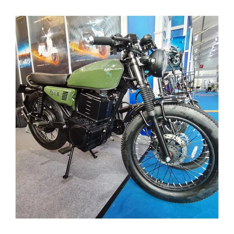 

2025 Newest High Motor Power 2000W Racing Motorcycle Chinese Manufacturer Cheap Electric Scooter Retro CG Electric Motorcycle