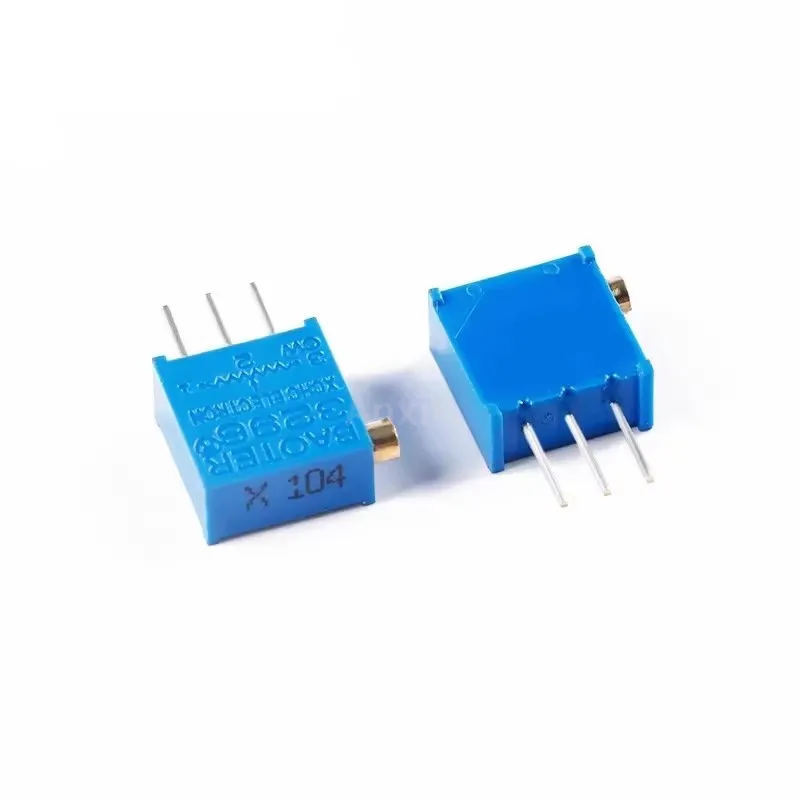 10PCS 3296 10Ω - 2M 102 103 502 104 500R 1K 2K 5K 10K 20K 50K 100K 200K 500K 1M Ohm Multiturn Potentiometer Adjustable Resistor