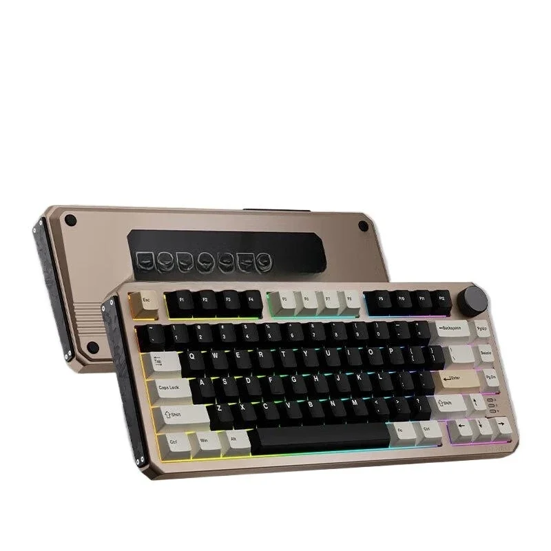 

A75HE gaming magnetic axis keyboard aluminum alloy carbon fiber material game mechanical keyboard 8K