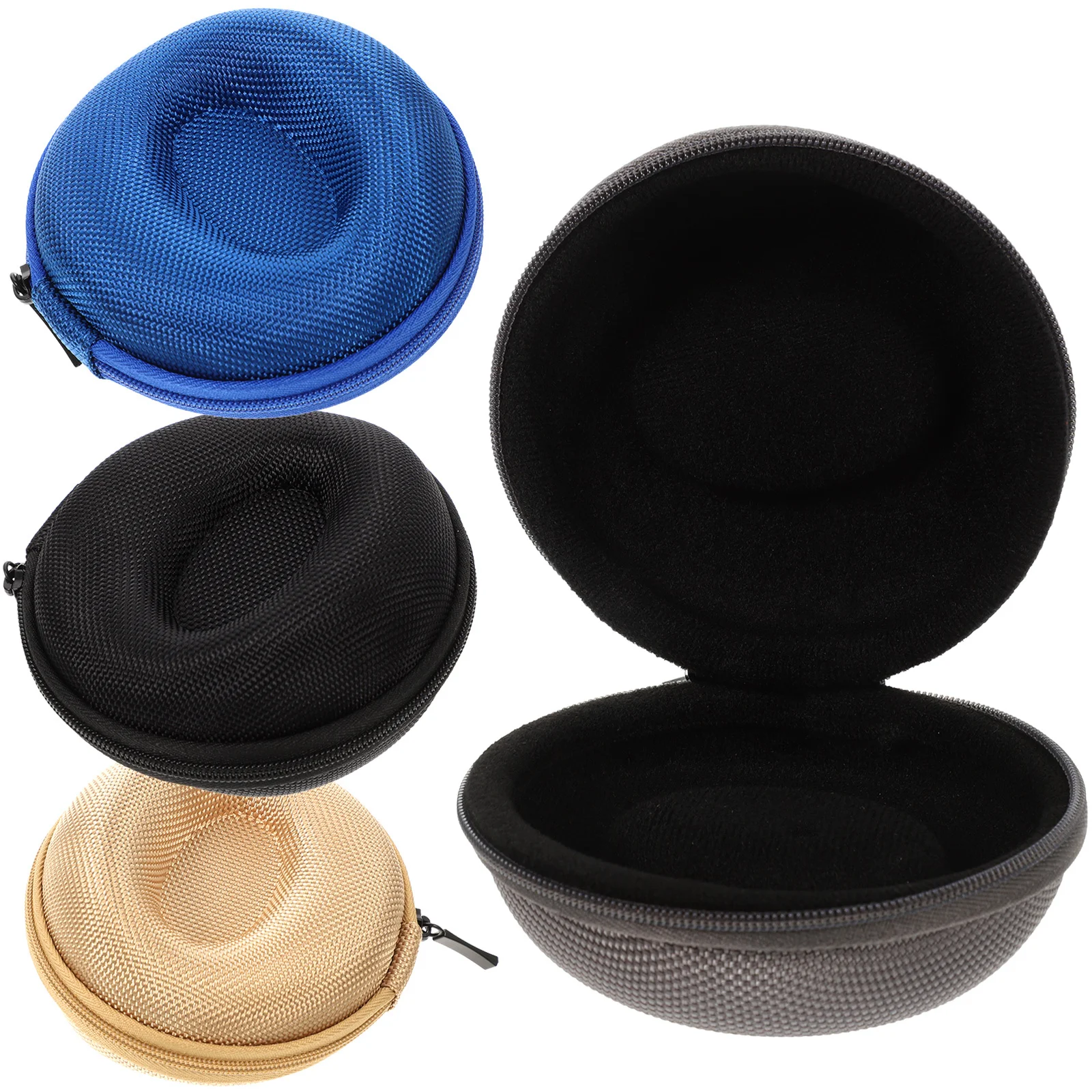 

4Pcs Zippered Watch Organizer Sturdy Trustworthy Bag Multiple Jobs Travel Home Business Trip Scratch Resistant