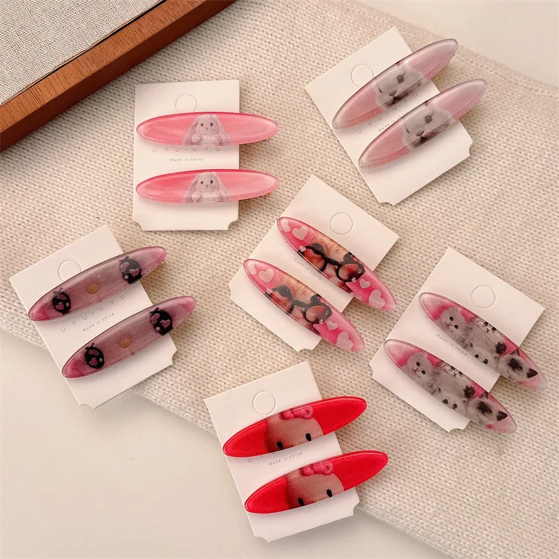 

Заколка для волос в виде котенка, милая боковая заколка, заколка для челки для милых девушек, заколка для фиксации прядей у лба, украшение для волос