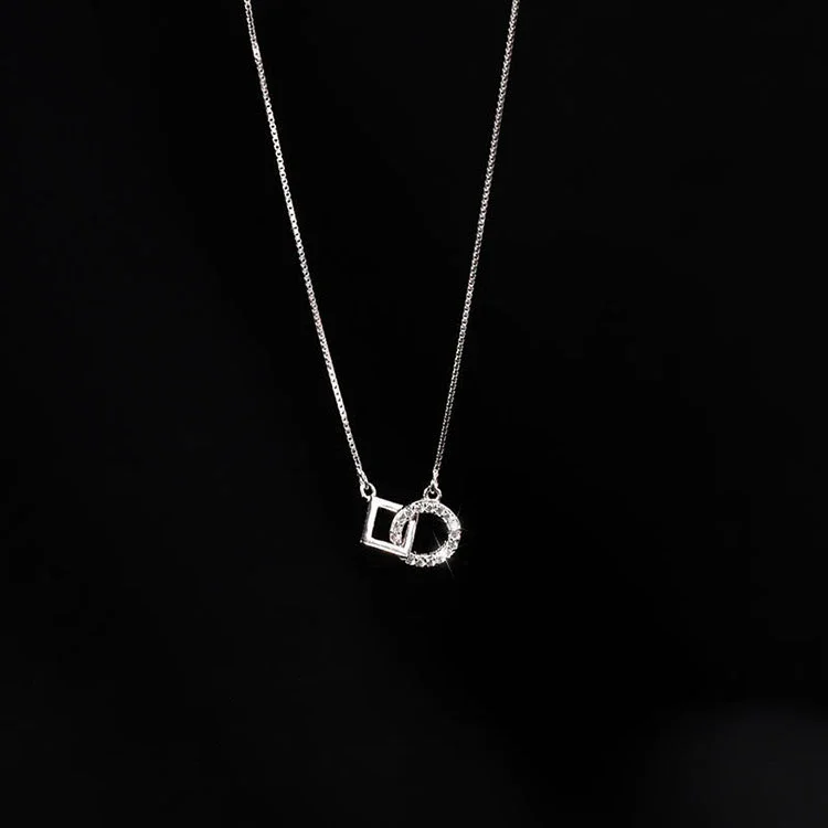 Women's Trendy Double-Layer Collarbone Chain Necklace