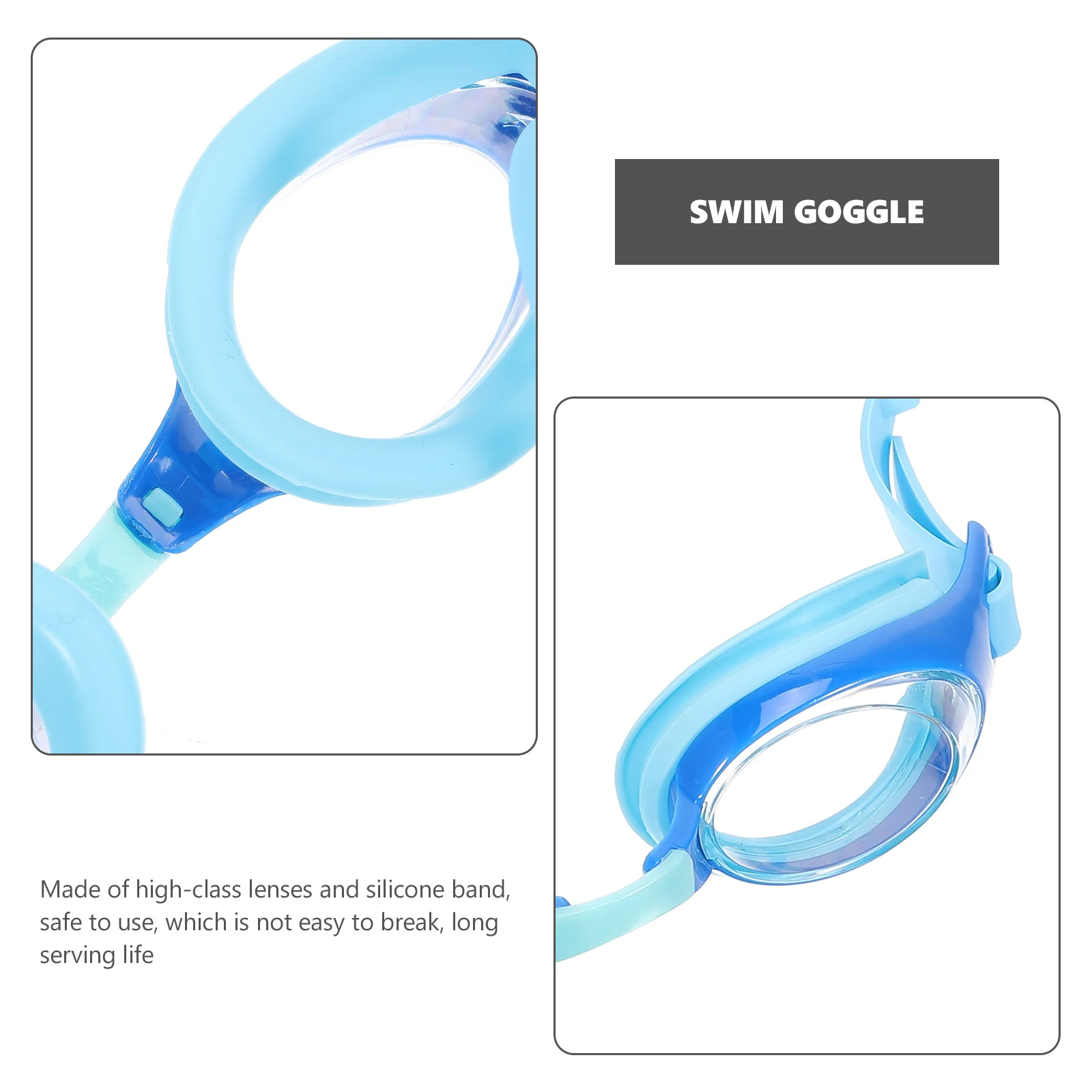 

Anti-fog Goggles Swimming Childrens for 's Portable