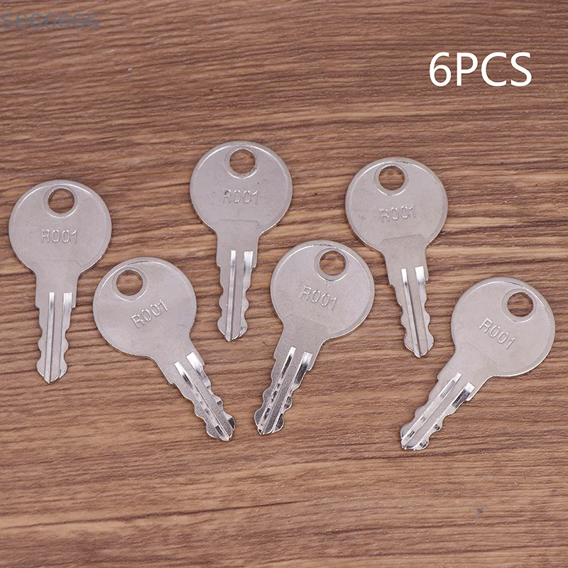 

6PCS R001 RV Compartment and Baggage Door Keys Compatible with 230012 Model