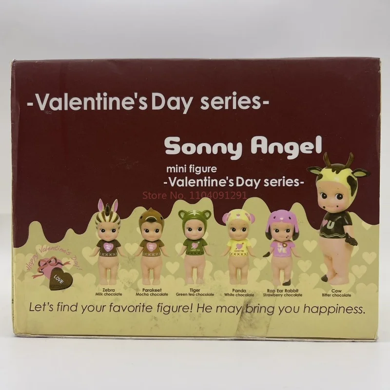 Sonny Angel New Valentine'S Day Collection Blind Box End Box Car Ornament Mobile Phone Decoration Cupid Handmade Anime Gifts