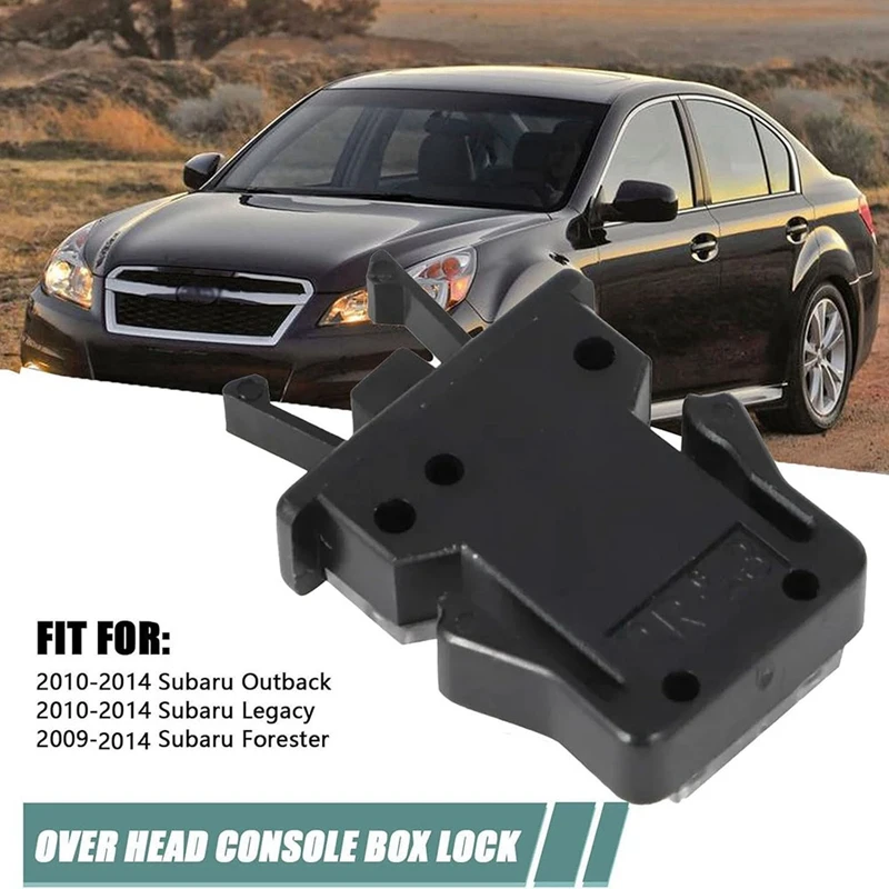 Car Over Head Console Box Lock Cover 92184AJ020 11A4829CP For Subaru Forester 2009-2014 Legacy Console Box Latch Parts