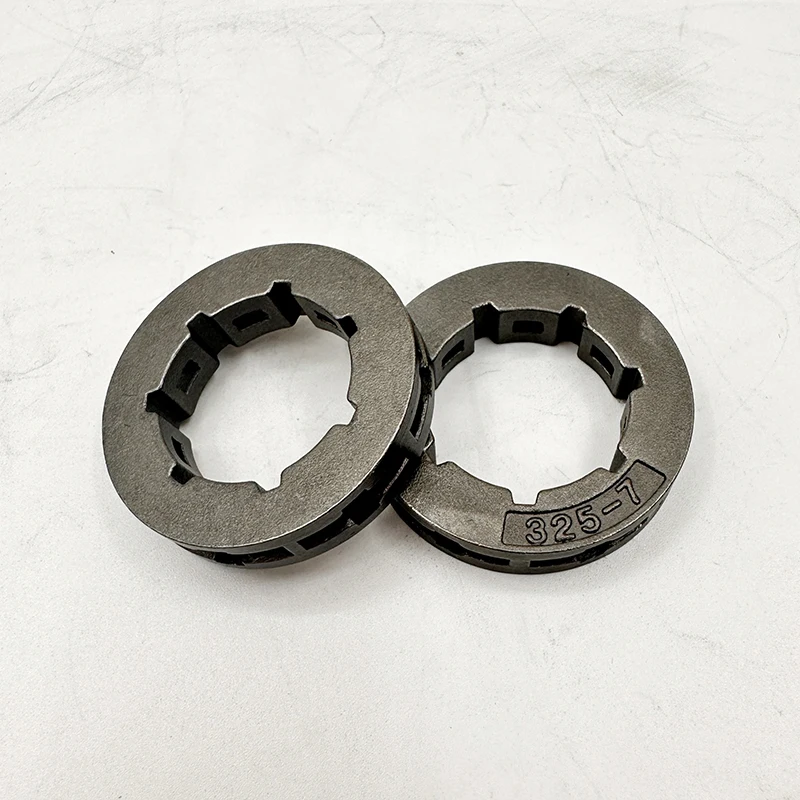 Aro da Roda Dentada da Movimentação Chain de 7t 19 mm Apto para Husqvarna 51 55 Fazendeiro 154 254 261 345 435 440 Motosserra Chinesa 4500 5200 5800 325