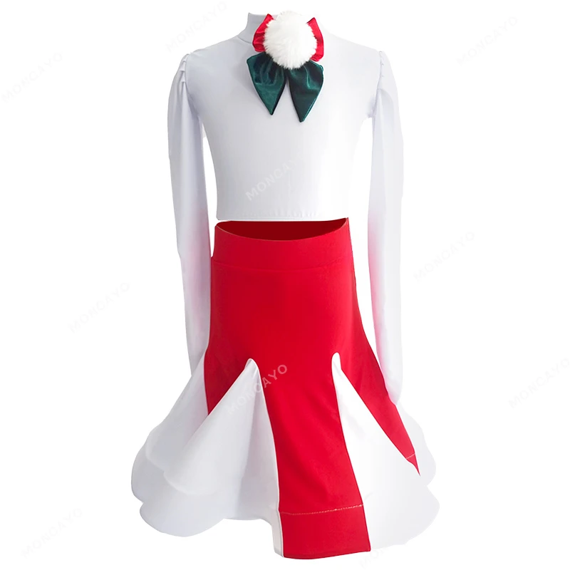 ชุดเต้นรําละตินสาว Cha Cha Tango Rumba Samba Salsa เต้นรําเสื้อผ้าเด็กมาตรฐานการแข่งขันบอลรูมเต้นรําชุด