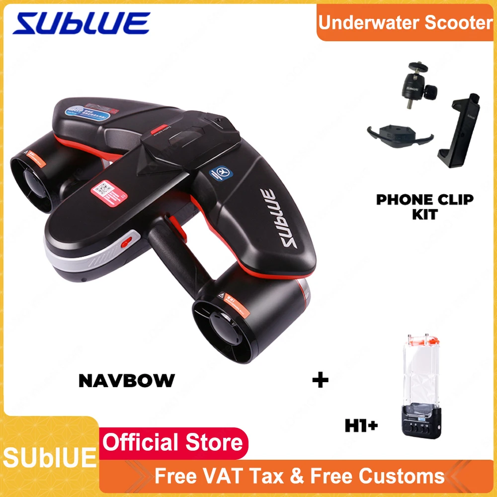 Sublue Navbow Underwater Scooter Smart Electric Underwater Scooter for Diving Snorkeling in the Water Hand-held Diving Equipment