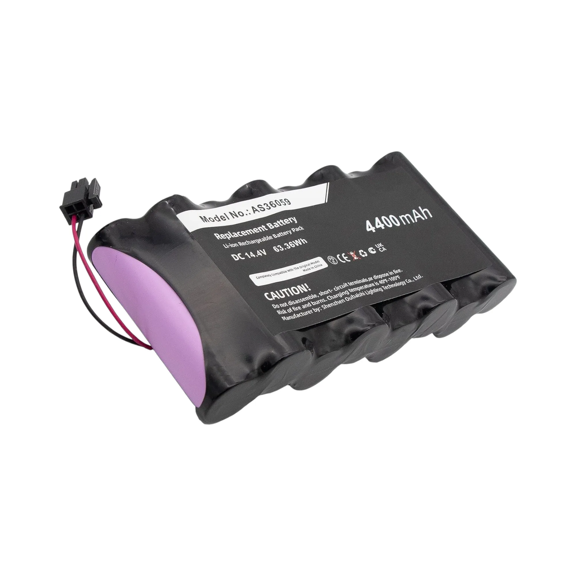 

Replacement Battery 4400mAh for Critikon Systems,Siemens,Dinamap Plus 8710,MS1423,EPP-100C,MS14490