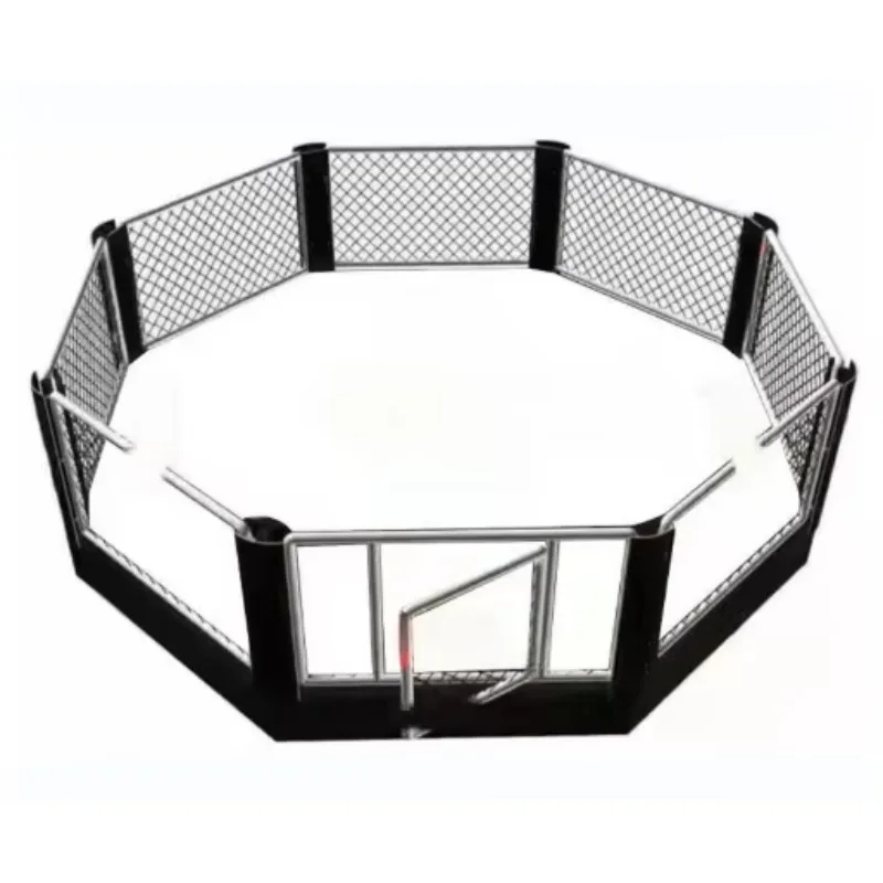 

MMA Cage Octagon Competition Ring Steel Adjustable Elevated Hexagon