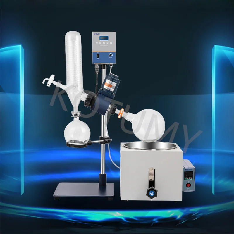 1L / 2L Rotary Evaporator Set Borosilicate Glass , Concentration Purification, Drying Instrument, Vacuum Distillation