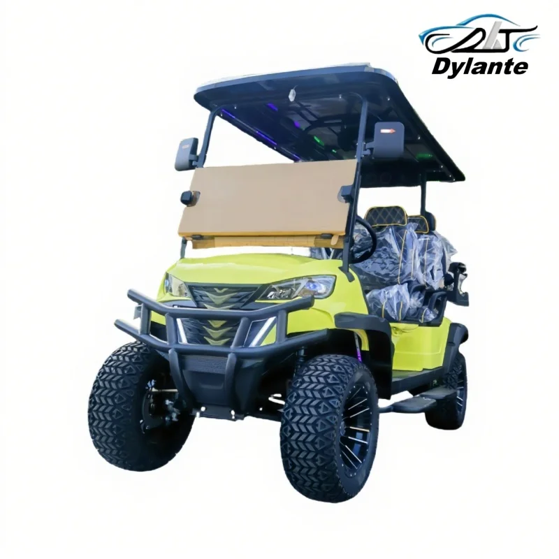 Newly Designed CE Certified Off-Road 4-Wheel Vehicle With Independent Suspension New Energy Electric Golf Cart 10 Inch Screen