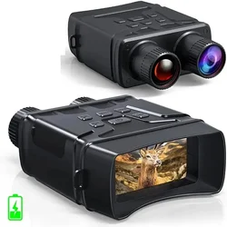 R6 Binoculars Night Vision Device 850nm Infrared 1080P HD 5X Digital Zoom Hunting Telescope Outdoor Day Night Dual Use 300m