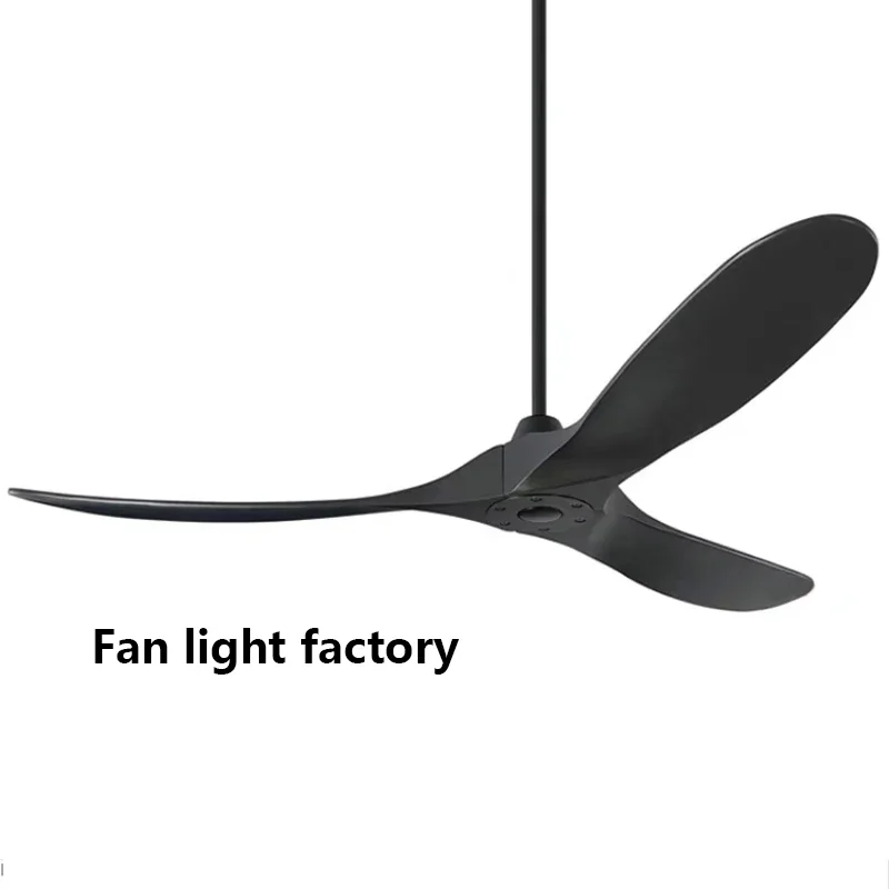 

Large Diameter Black Ceiling Fan with Remote Control, 6-speed Reversible, 110V for Living Room, Dining Room, and Ventilation Fan