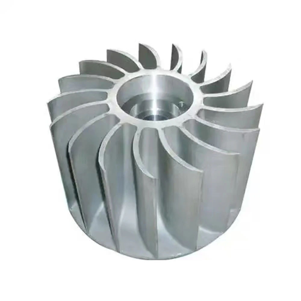 Custom-made 5-axis precision-sized cast steel CNC machined impellers high-strength milled impellers for turbochargers/blowers