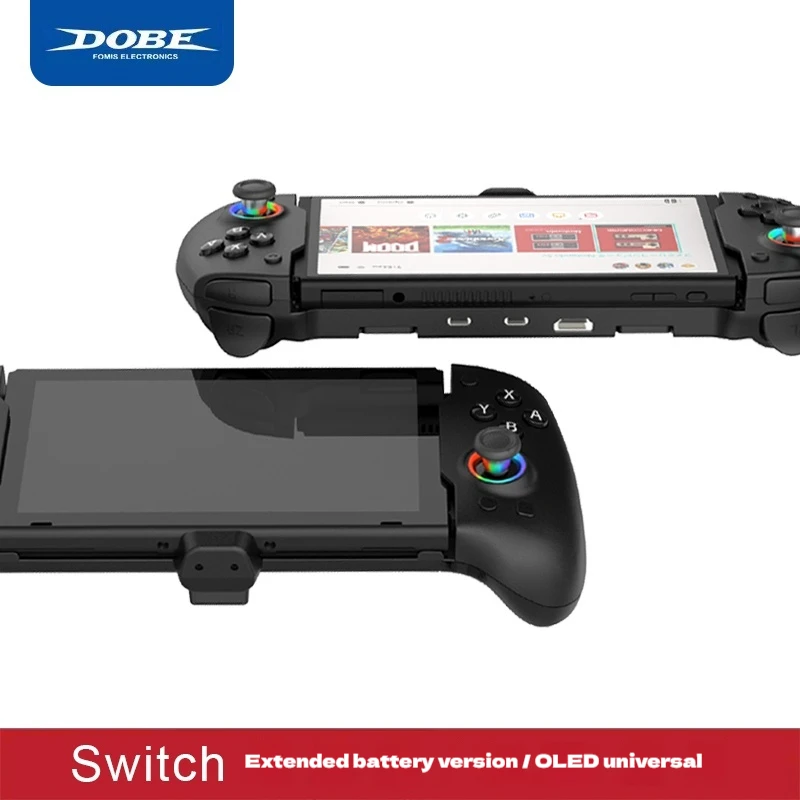 DOBE Switch V7 وحدة تحكم ألعاب مدمجة للمستمر/إصدار OLED ثلاثية الأبعاد لقاعة الزناد الخطي Turbo Joycon Gamepad