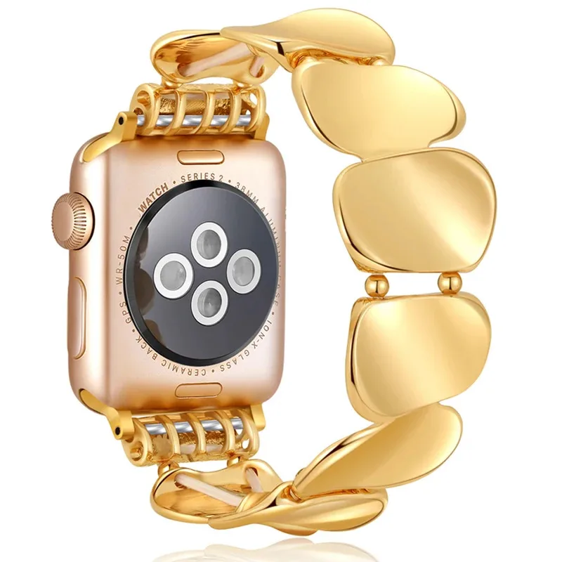 

Женский браслет для Apple Watch Series 10 9 8 7 6 5 SE 46 мм 42 мм 45 мм 41 мм 40 мм 44 мм 38 мм эластичный ремешок для iWatch Ultra 2 49 мм