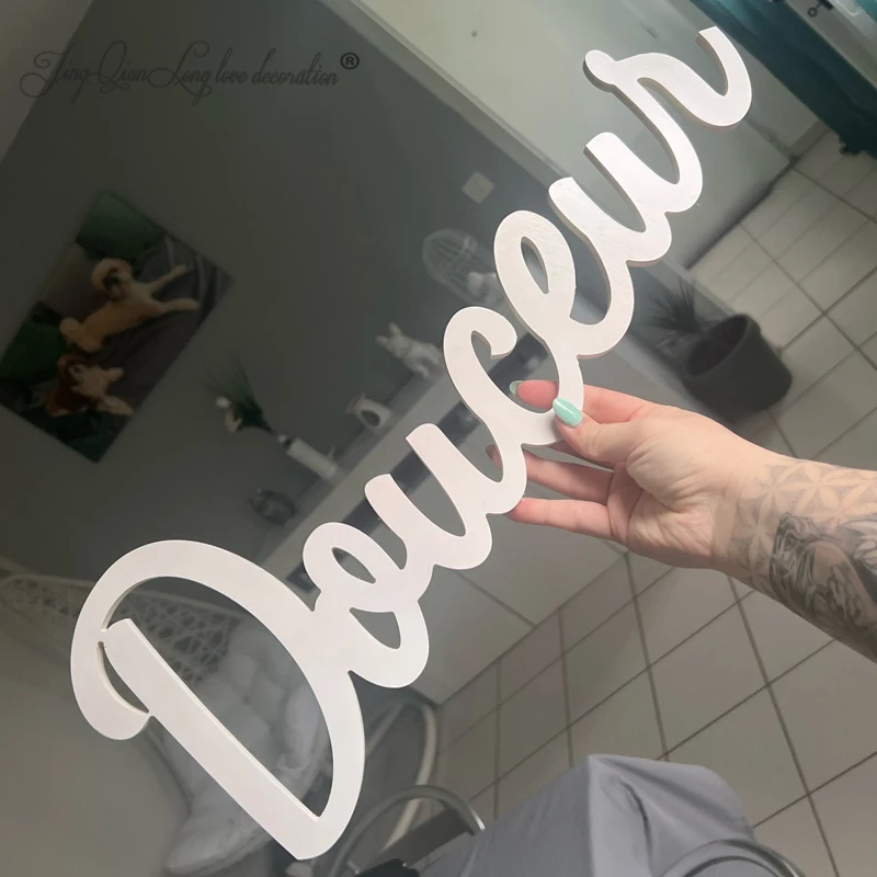 

Индивидуальный дневной знак, деревянный знак на заказ для детской комнаты, объявление о пола