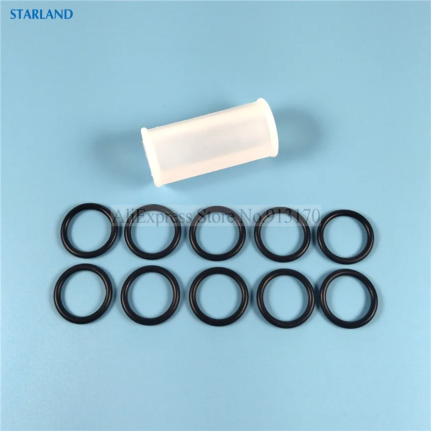 حقيبة واحدة 11 حلقات الختم جوانات السيليكون أنبوب صانع الآيس كريم الملحقات MQL20 آلات الخدمة الناعمة تركيب قطع الغيار