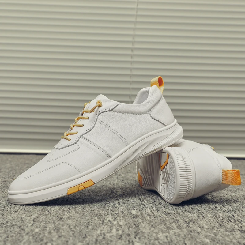 

Мужские белые массивные кроссовки осень 2024, дышащий минималистичный дизайн, приятный для студентов и популярный в Instagram