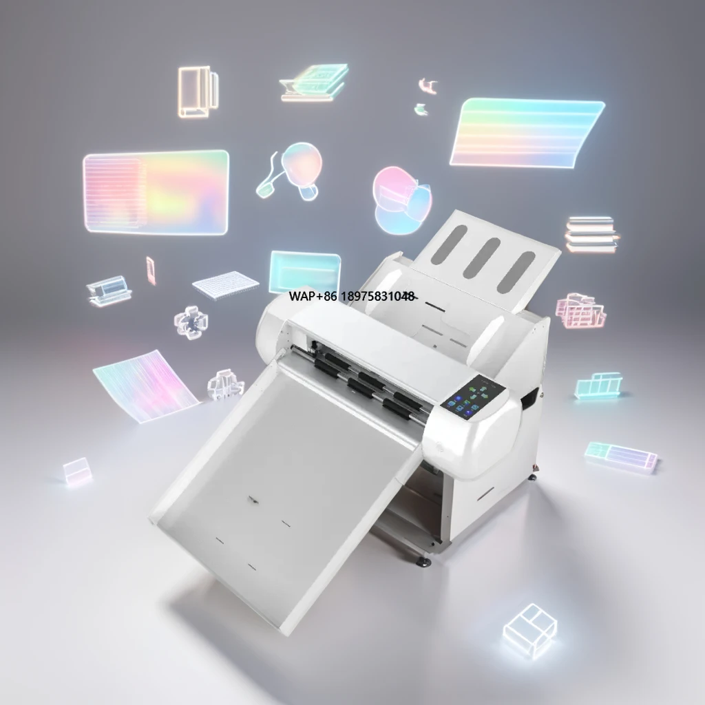 

Digital Post-printing Equipment Auto Loading CCD Sensor Contour Die Cutting Machine for Vinyl Sticker Multi-sheet Label Cutter