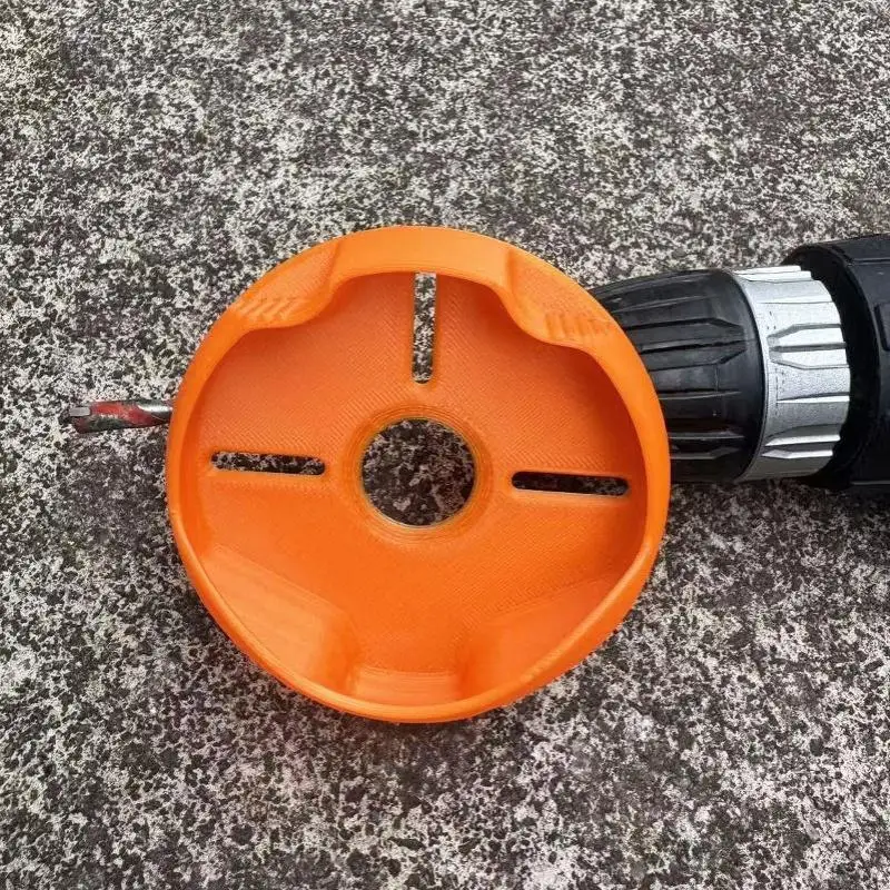 Durable Electric Drill Dust Collector High Efficiency Dust Absorber Easy Setup for Home Furniture Installation