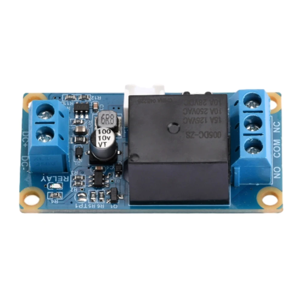 DC5-28V 1 Channel Relay Board Single-Button Bistable One-Button Start-Stop Self-Locking Relay Microcontroller Control Relay