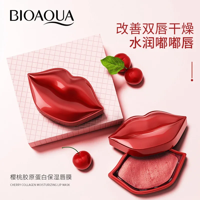 Mascarilla labial hidratante y nutritiva, aclaradora de líneas de labios, exfoliación suave, mascarilla labial para cutículas, cuidado de labios en