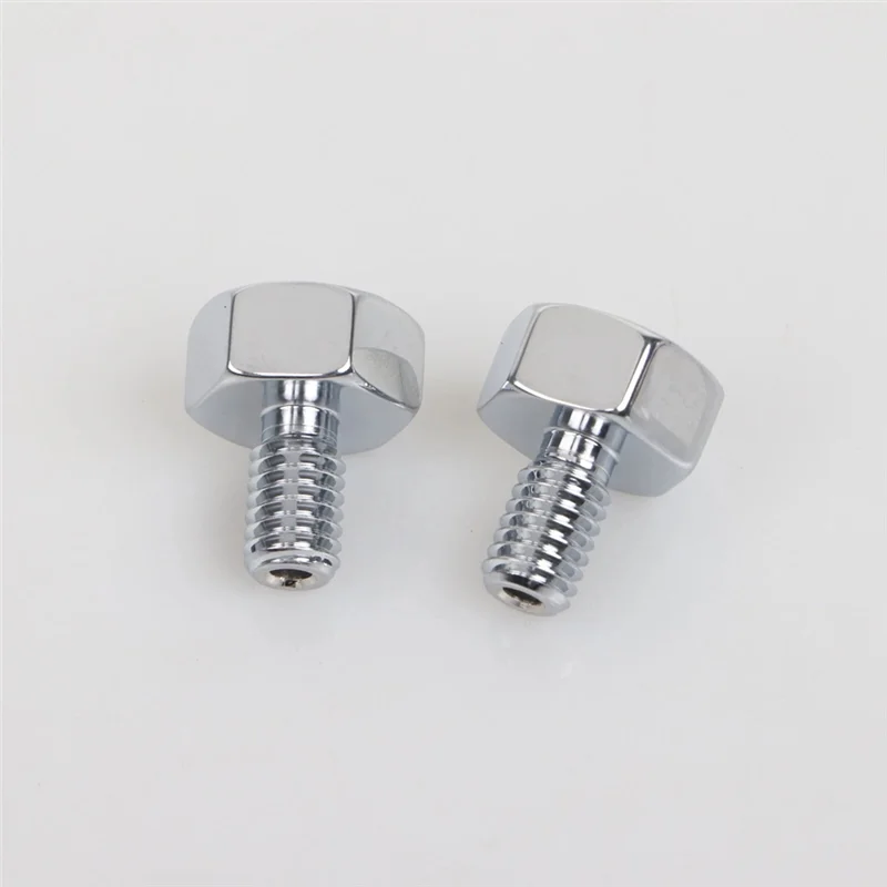 مسامير استراحة كروم للدراجات النارية عالية الجودة لـ Dyna Softail Sportster 883 XLH883