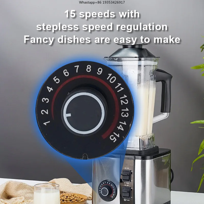 New Stainless steel wall breaker suitable for multi-function large capacity home cooking juicer, soy milk machine,