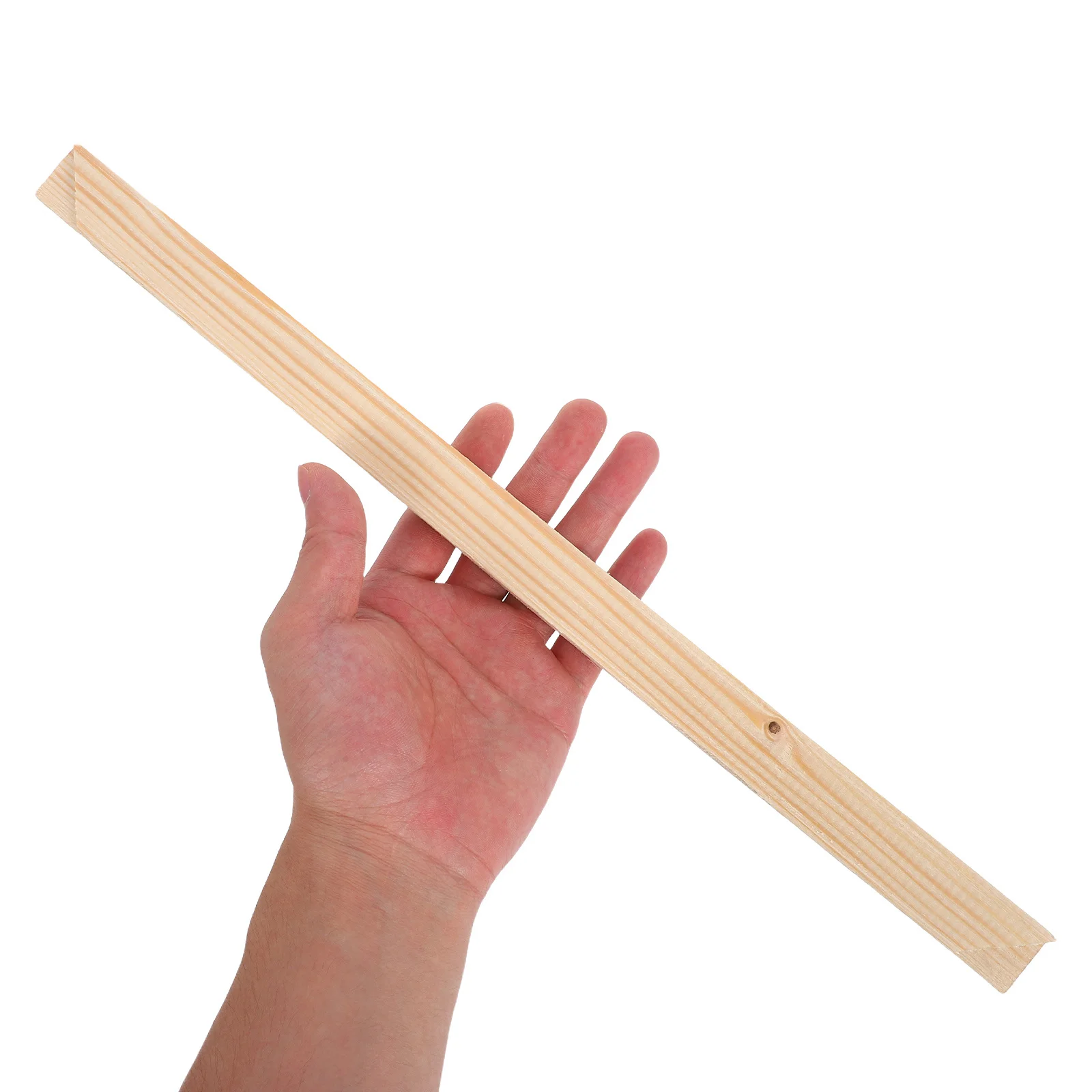 

Removable Wood Poster Canvas Frame 40x40cm DIY Stretcher Bars for Oil Painting Digital Art Photo Display Smooth Edges