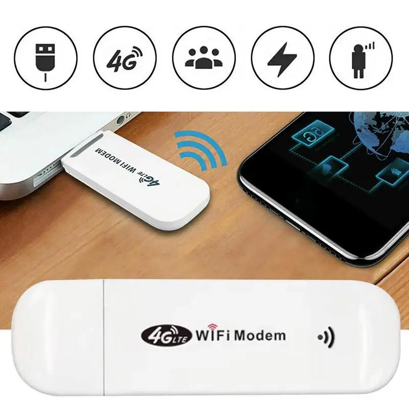 Adaptador WiFi 150Mbps 4G WiFi USB para PC, escritorio, portátil, Mini antena Wifi, receptor Ethernet USB, tarjeta de red inalámbrica