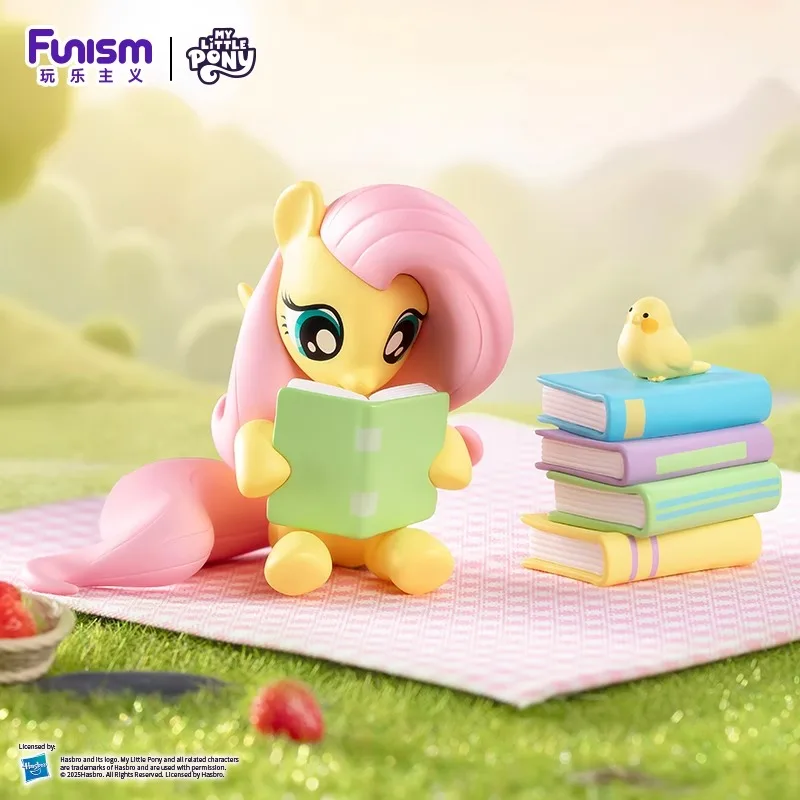 Original My Little Pony Fluttershy Sweet Diary Series Blind Box Ornament Action Figure Cartoon Decor CollectibleToy Holiday Gift image 3