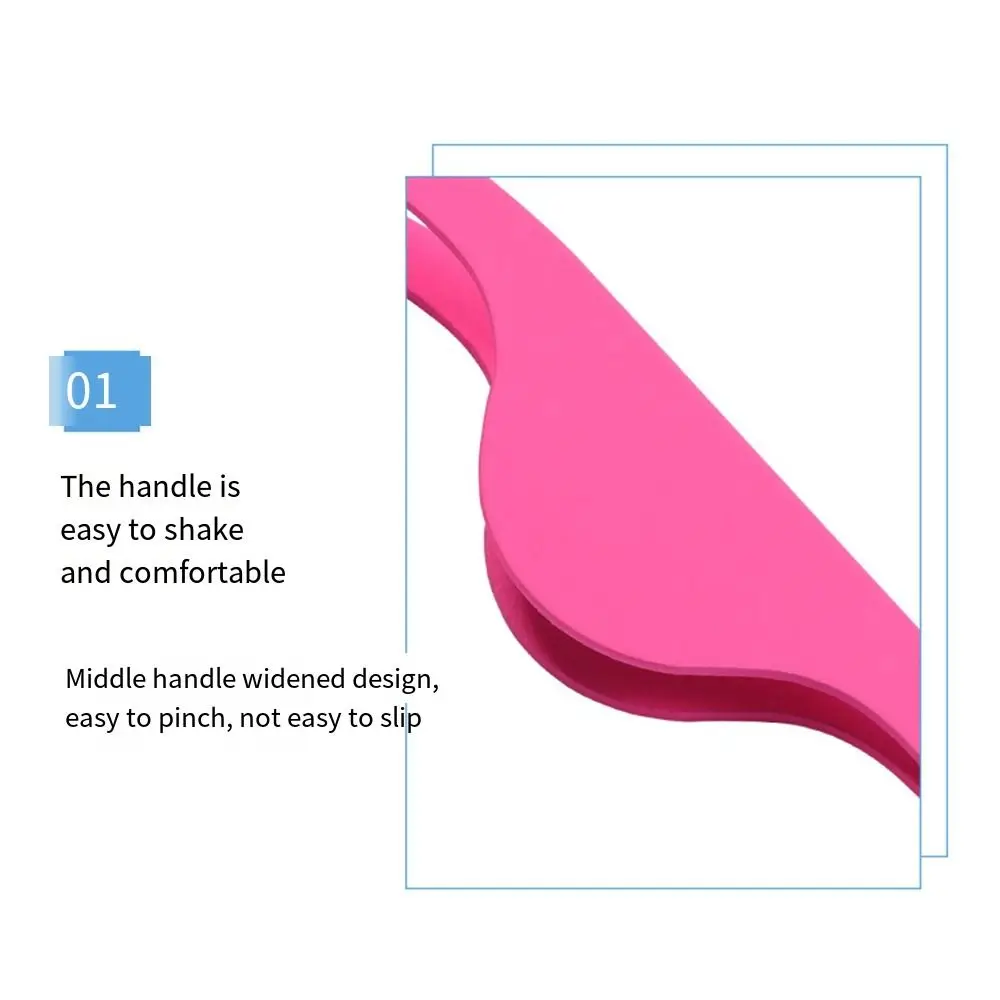 Roestvrij wimpers pincet Hoge precisie antistatische wimperextensions Extra clips Veelkleurig Super hard