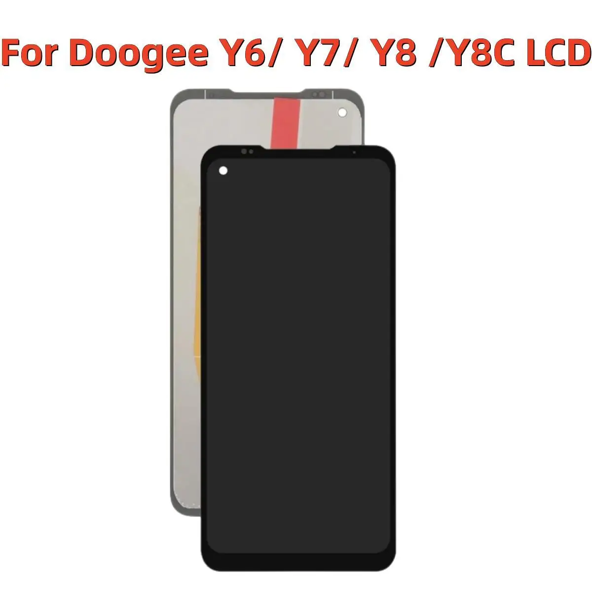 LCD Display For Doogee Y6 LCD Display Touch Screen Front Glass Panel Assembly Repair Parts For Y6c / Y6 Piano LCD Panel