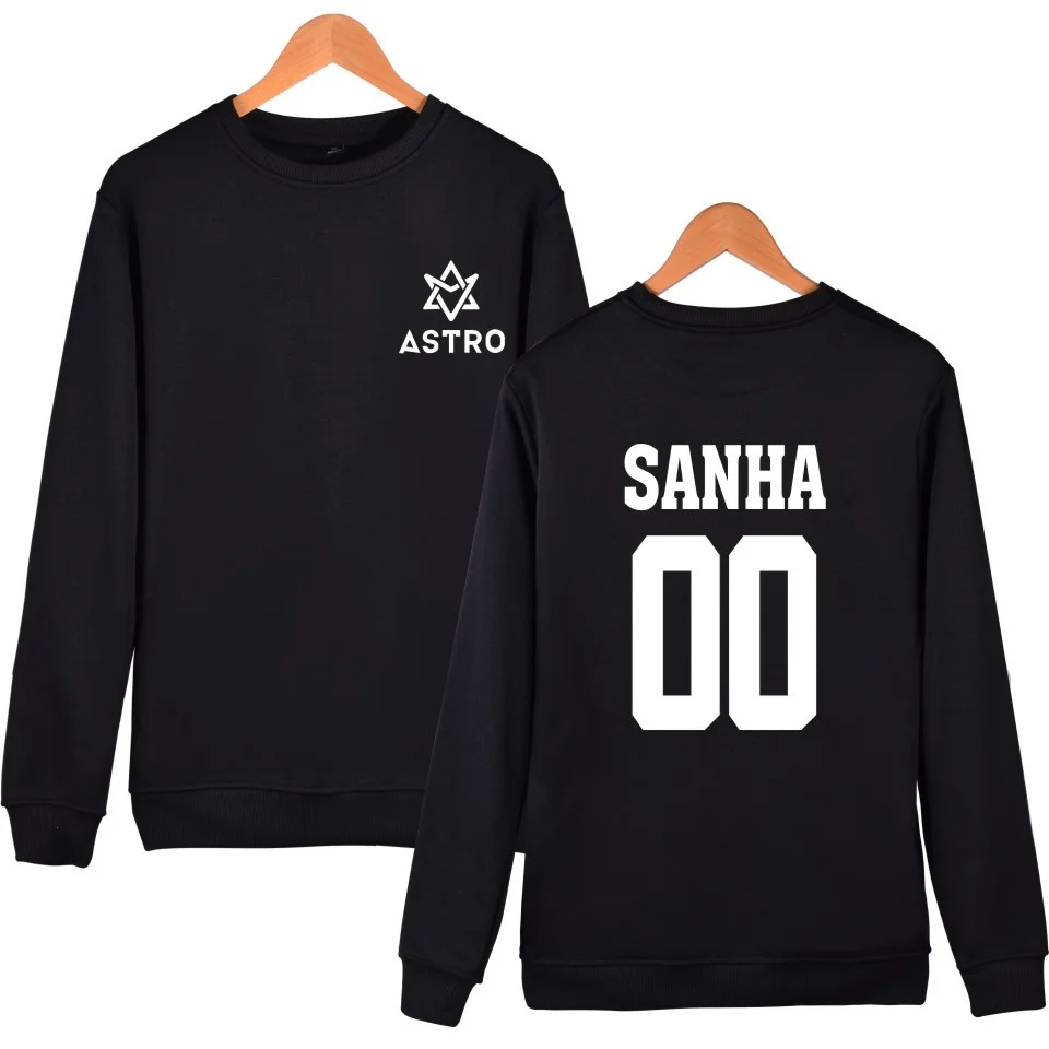 Sudadera con capucha ASTRO STAR Kpop para hombre y mujer, ropa informal de primavera y otoño, estilo Harajuku, Moletom STAR Group