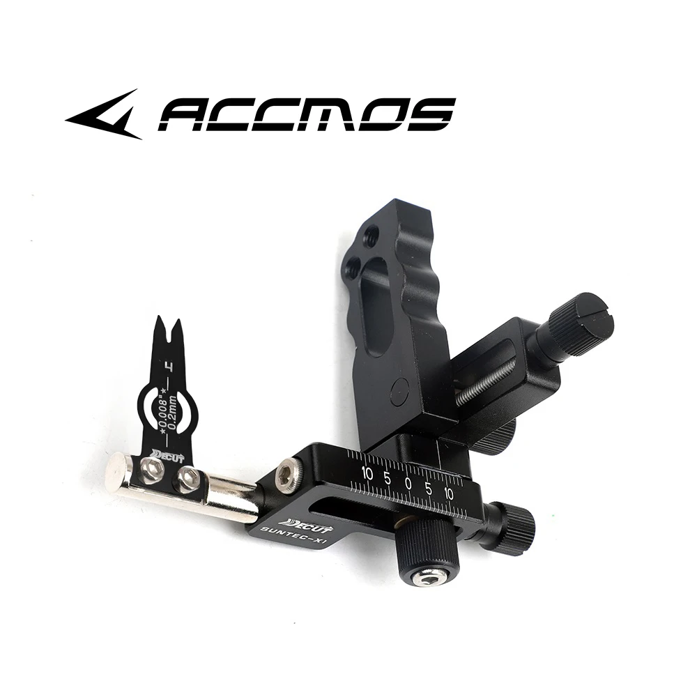 DECUT مجمع القوس السهم بقية مقاطع معدنية قابلة للتعديل السهم الراحة SUNTEC-X1 RH & LH اليد اطلاق النار أو السهم بقية أقراص الشظايا