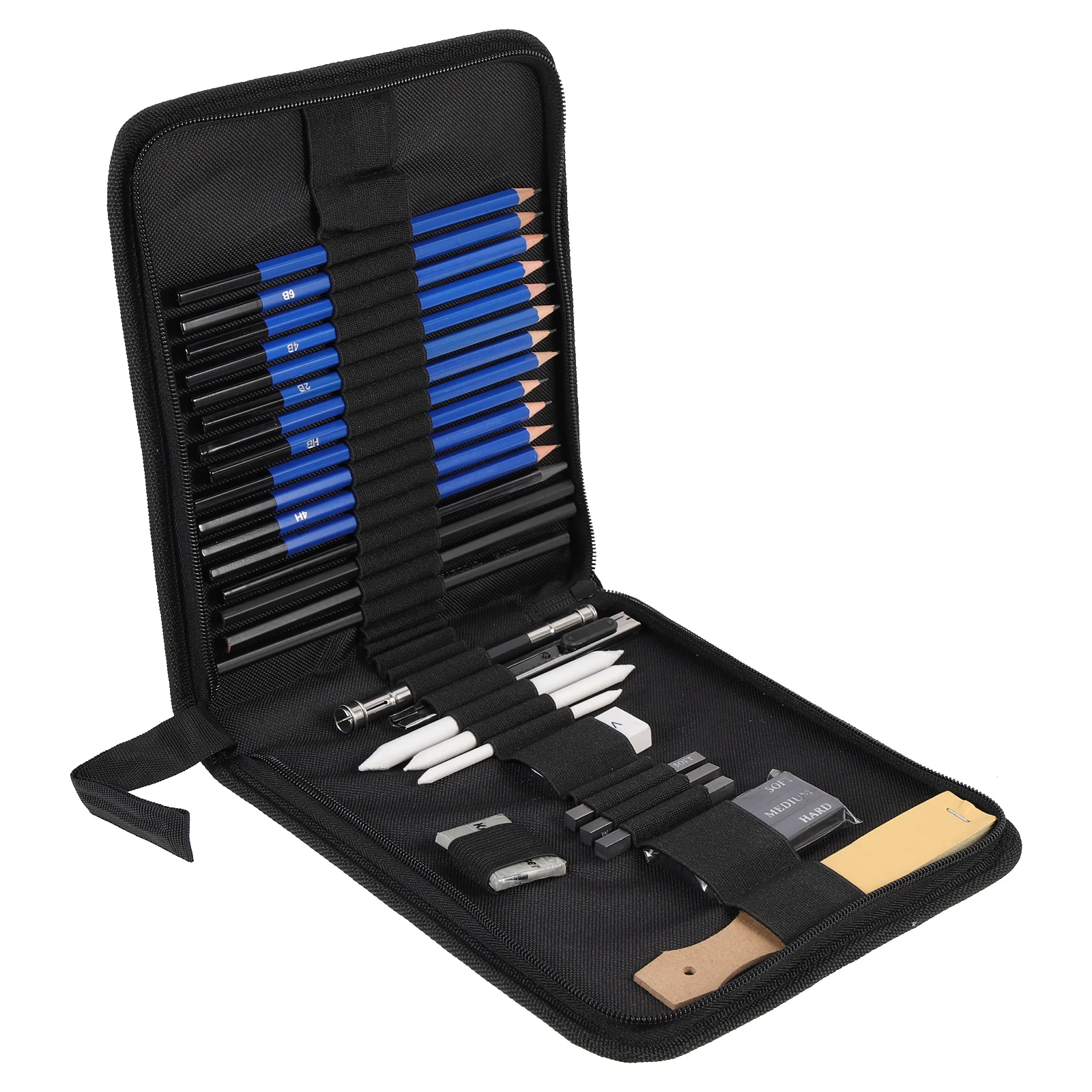 

1Set Drawing Professional Sketch Kit for School Classroom Use Complete Sketching Drawing Supplies for Students