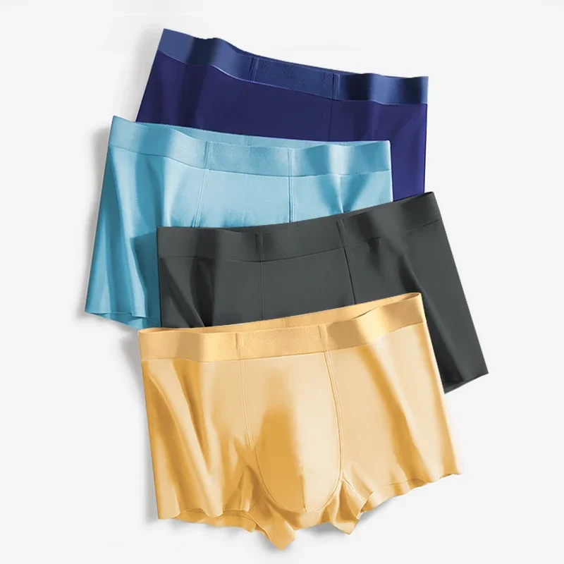 

Нижнее белье из модала, мужские летние тонкие боксеры, удобные мужские спортивные дышащие мужские антибактериальные боксеры