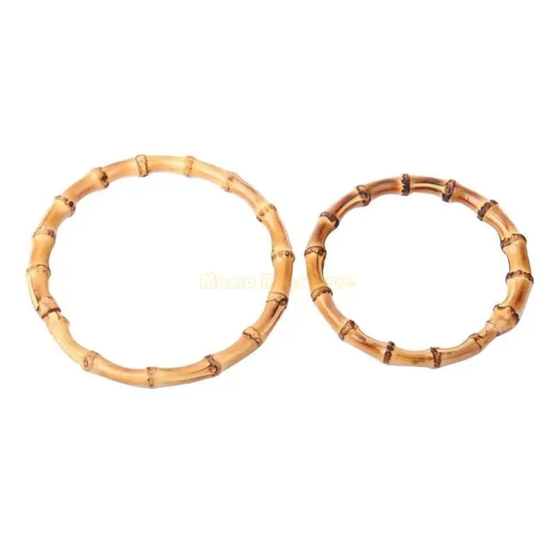 

X90D Handbag Handle Ring Practical Bamboo Bag Handle DIY Bag Replacement Accessories