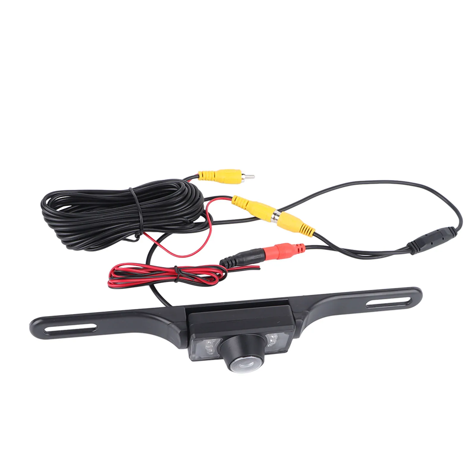 Car Long License Plate Frame Camera HD Night Vision 8 Lights Reverse Camera Infrared Waterproof Vehicle Mounted Camera