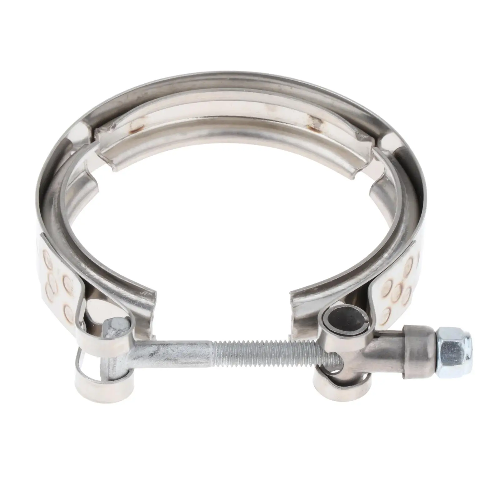 Turbo Exhaust Outlet Clamp สแตนเลส Downpipe V Band Clamp